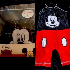 Mickey Mouse onesie swimsuit size 2T